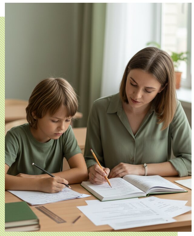 Репетитор для 4 класса в Ельце по всем школьным предметам